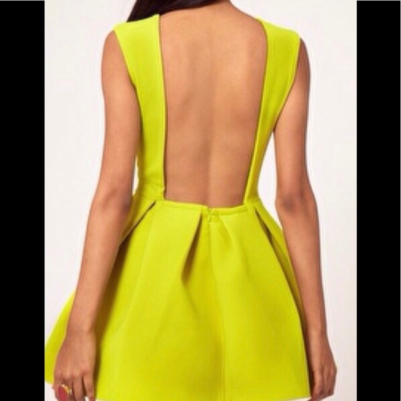 AQUA / Aqua Floyd Structured Skater Dress - Picture 4 of 7